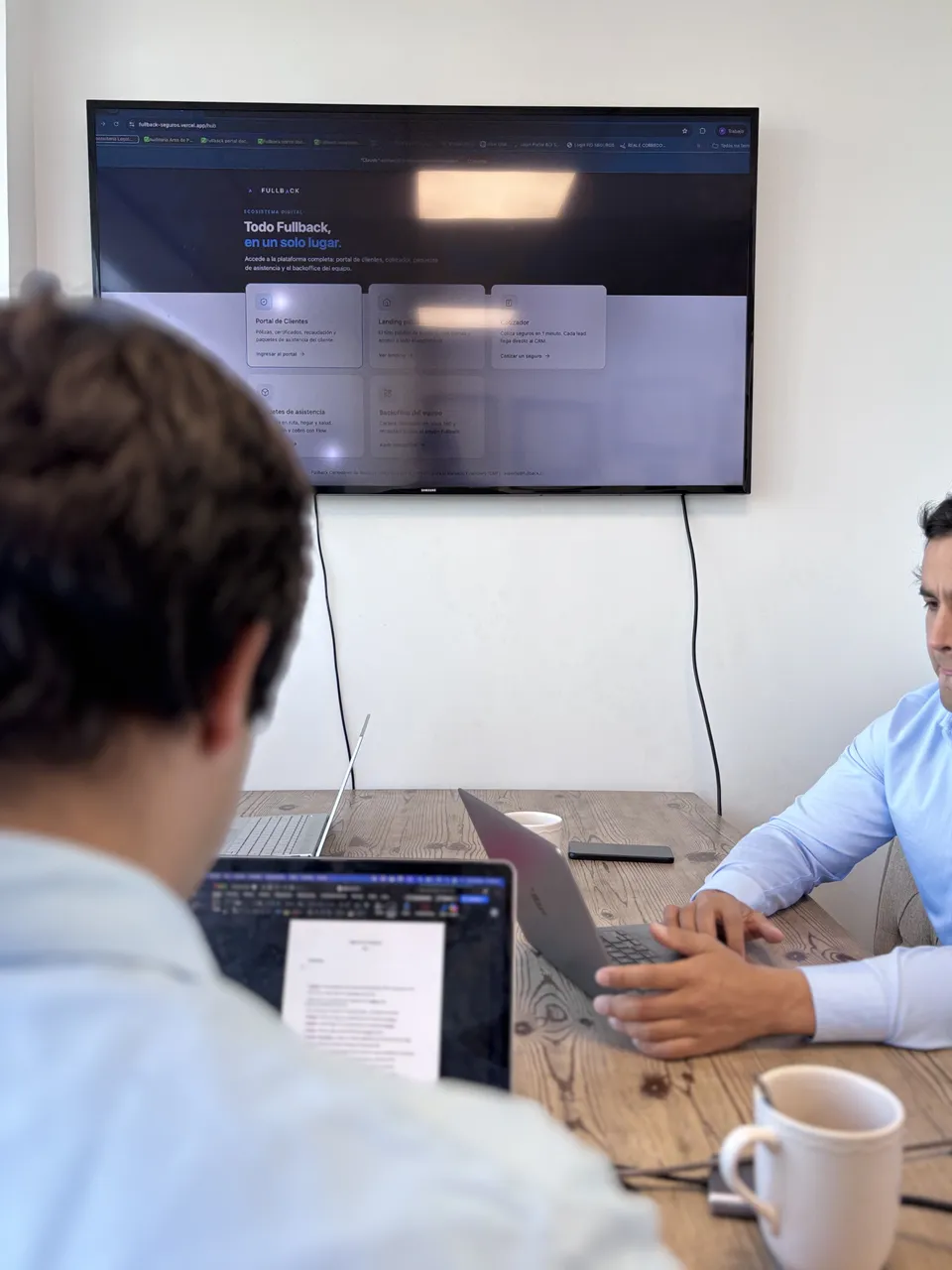 The CLM team working through a matter